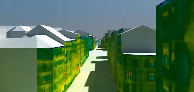 Thermographie 3D en urbanisme par l'IGN français